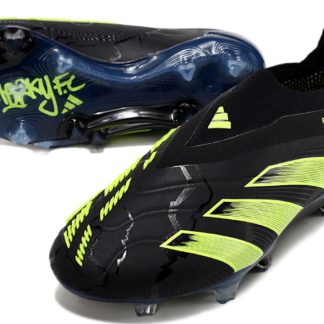 Predator Elite Laceless FGVERT/NOIR