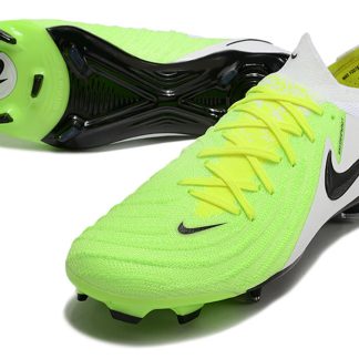 Nike Phantom GX II Elite FG Vert Blanc Noir
