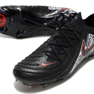 Nike Phantom GX Elite FG Nouveau Noir Blanc Rouge