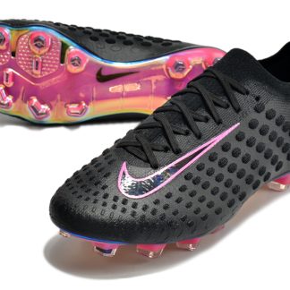 Phantom Ultra Venom FG Soccer Cilats en noir, explosion rose