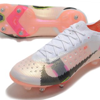Nike Mercurial Vapor XIV Elite SG-Pro Blanc Noir Carmin Rose