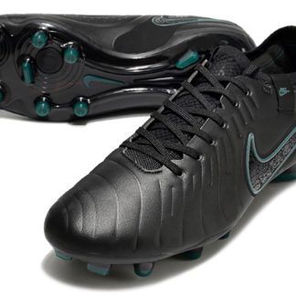 Nike Tiempo Legend 10 Elite FG Shadow - Noir/Vert