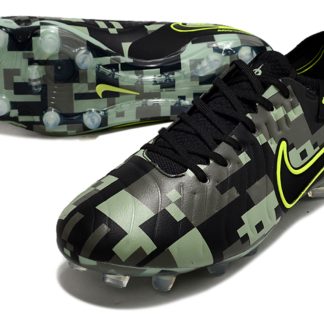 Nike Tiempo Legend 10 Elite FG  Noir/Jaune/Camo